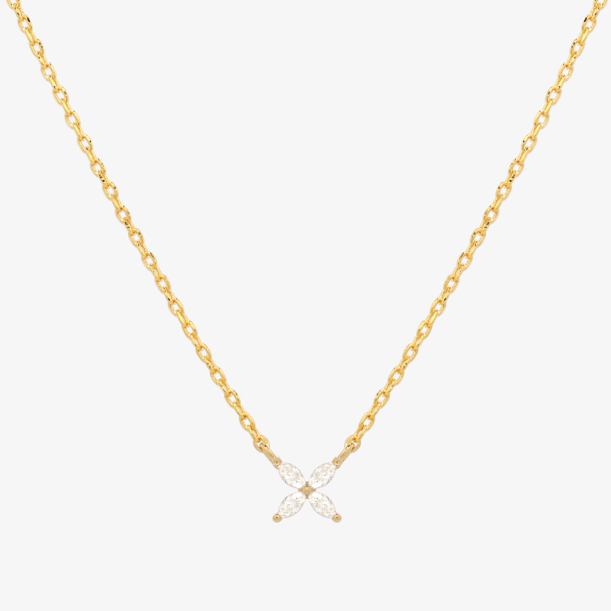 Windmill flower necklace